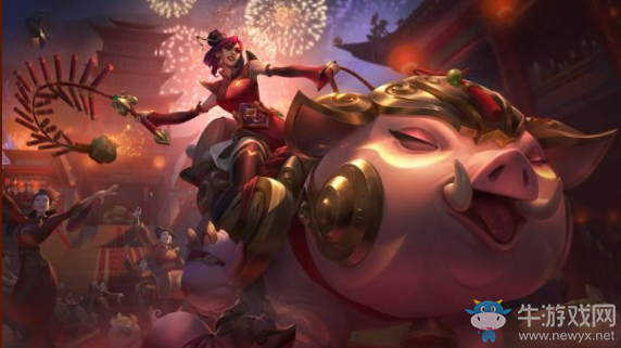 《LOL》神豬烈焰 瑟莊妮皮膚介紹