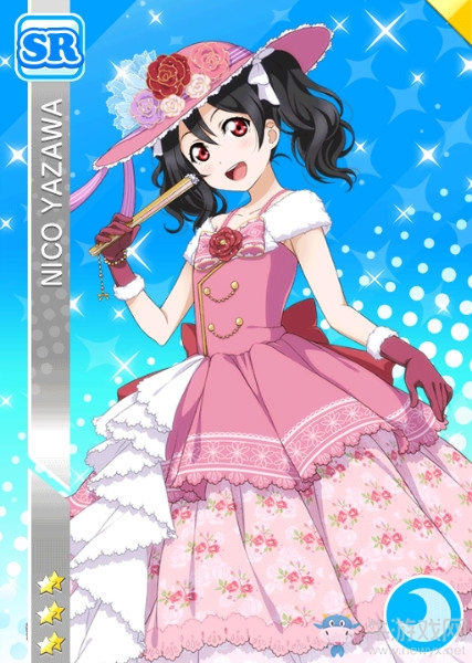 《LoveLive學(xué)園偶像祭》矢澤妮可【豪華絢爛】卡牌介紹