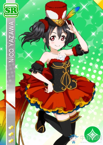 《LoveLive學(xué)園偶像祭》矢澤妮可【快來看七彩的我】卡牌介紹
