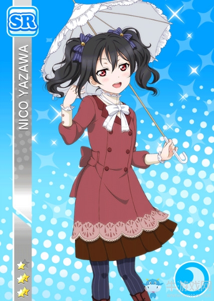 《LoveLive學(xué)園偶像祭》矢澤妮可【豪華絢爛】卡牌介紹