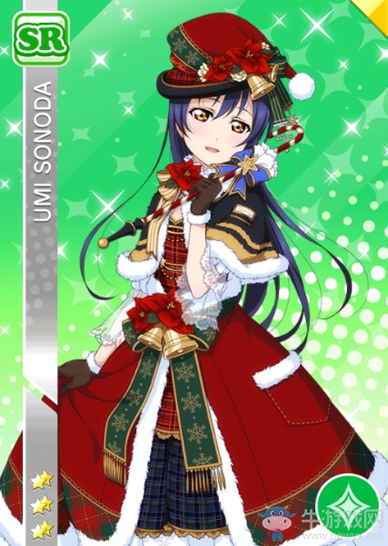 《LoveLive學(xué)園偶像祭》園田海未【雪球大戰(zhàn)】卡牌介紹