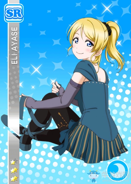 《LoveLive學(xué)園偶像祭》絢瀨繪里【正式演出前的緊張感】卡牌介紹