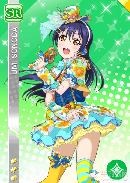 《LoveLive學(xué)園偶像祭》園田海未【飛吻】卡牌介紹