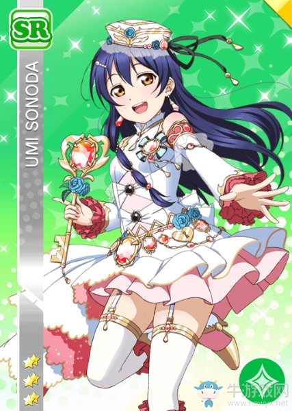 《LoveLive學園偶像祭》園田海未【12寶石】卡牌介紹