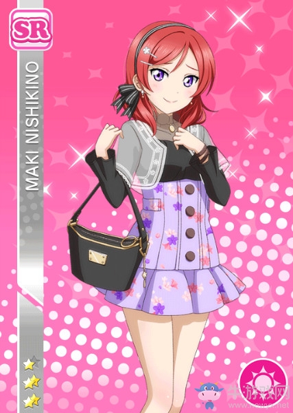 《LoveLive學(xué)園偶像祭》西木野真姬【在花田中】卡牌介紹