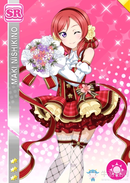 《LoveLive學(xué)園偶像祭》西木野真姬【在花田中】卡牌介紹
