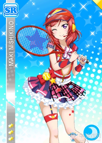《LoveLive學園偶像祭》西木野真姬【網(wǎng)球老手】卡牌介紹