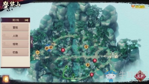 《侍魂：朧月傳說》登能山忍者位置介紹