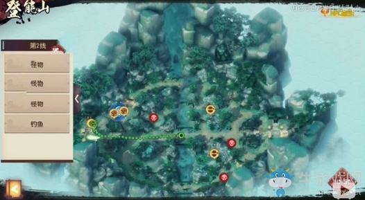 《侍魂：朧月傳說》登能山劍豪位置介紹