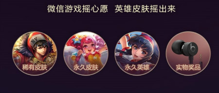 《王者榮耀》新年搖心愿活動