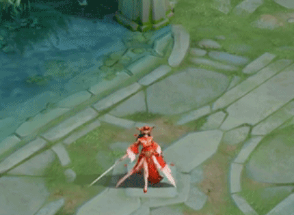 《王者榮耀》紅綢飛舞局內動作特效一覽