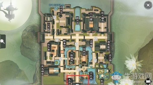 2019《楚留香》手游3月4日坐觀萬象打坐位置