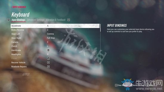 《塵埃拉力賽》2.0操作介紹