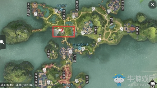 2019《楚留香》手游3月2日坐觀萬象打坐位置