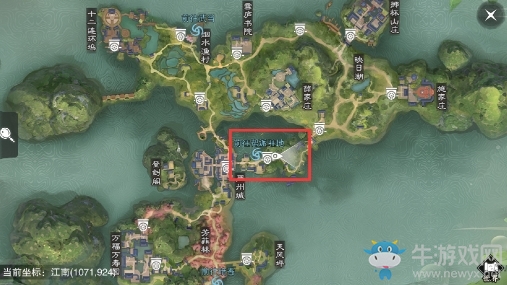 2019《楚留香》手游3月7日坐觀萬象打坐位置