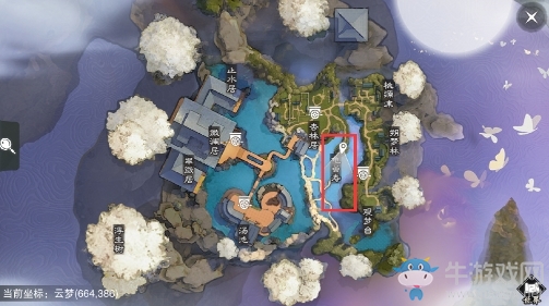 2019《楚留香》手游3月11日坐觀萬(wàn)象打坐位置