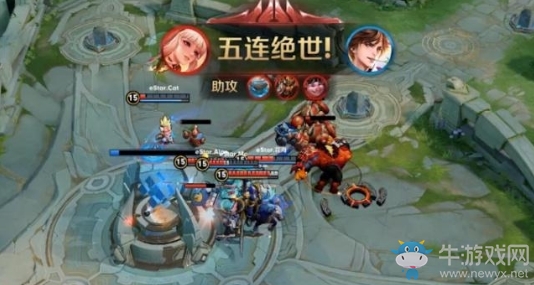 《王者榮耀》春季賽首個斬獲五殺的是eStarPro隊伍中的誰