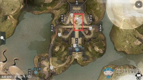 2019《楚留香》手游3月14日坐觀萬象打坐位置