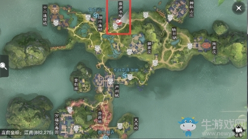 2019《楚留香》手游3月18日坐觀萬象打坐位置