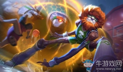 《LOL》灌籃高手 艾翁炫彩皮膚