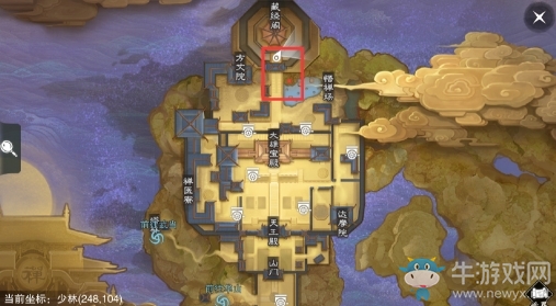 2019《楚留香》手游3月22日坐觀萬象打坐位置