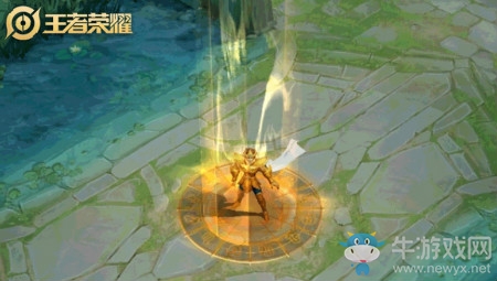 《王者榮耀》達(dá)摩黃金獅子座技能特效一覽