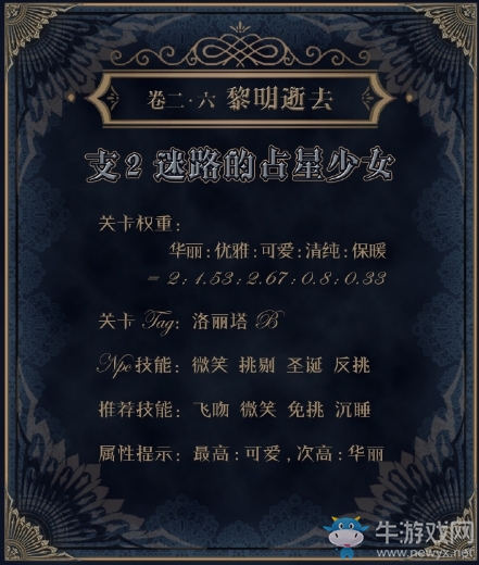 《奇跡暖暖》第二卷6-支2搭配攻略