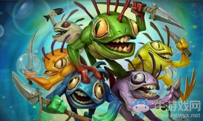 《爐石傳說》暗影崛起狂野上分魚人薩卡組推薦