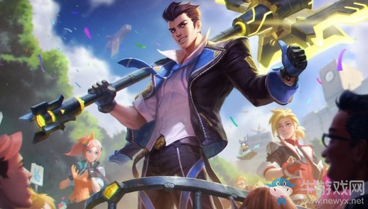 《LOL》戰斗學院 杰斯炫彩皮膚