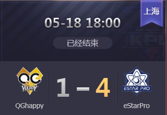 《王者榮耀》2019KPL春季賽季后賽5月18日QG vs eStarPro視頻