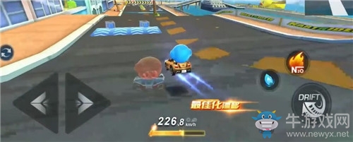 《跑跑卡丁車》手游濱海風(fēng)景速技巧攻略