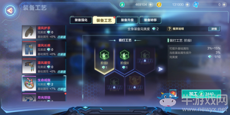 《我的起源》裝備強化