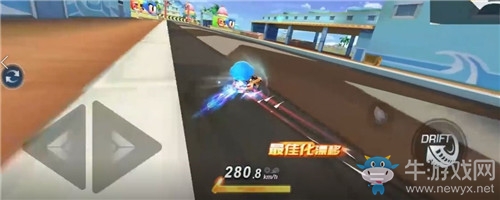 《跑跑卡丁車》手游濱海風(fēng)景速技巧攻略