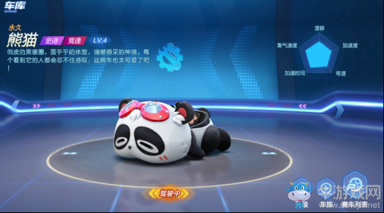 《跑跑卡丁車》手游熊貓車強(qiáng)化介紹