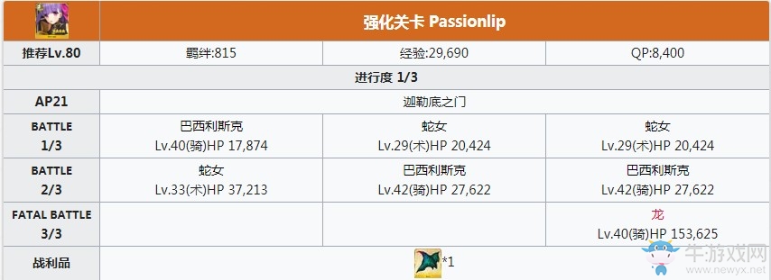 《Fgo》熱情迷唇寶具本關卡攻略