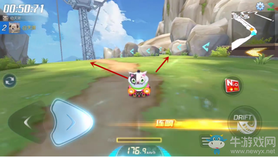 《跑跑卡丁車》手游最快最短黃山賽道攻略