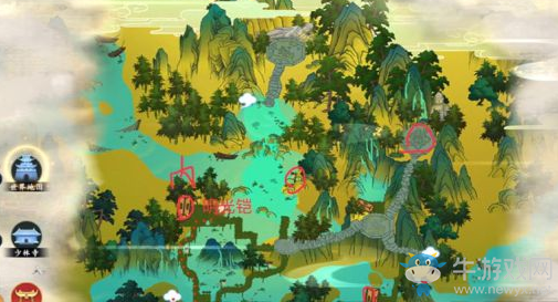 《劍網(wǎng)3：指尖江湖》紫色材料明光鎧采集地點(diǎn)一覽