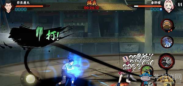 《火影忍者》奈良鹿丸連招技巧