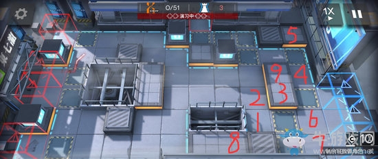 《明日方舟》5-2有口難言三星打法
