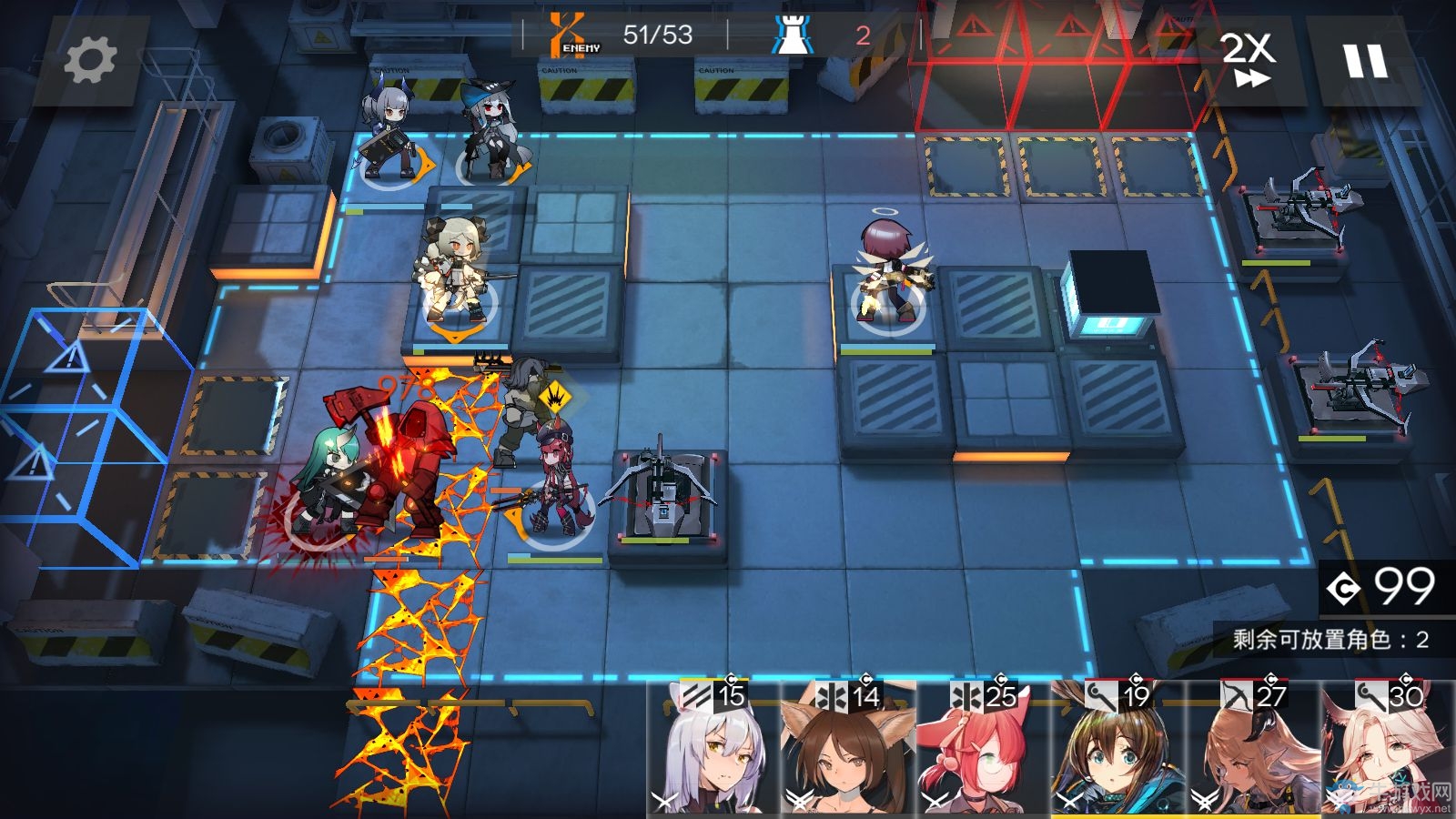 《明日方舟》5-8了如指掌三星打法