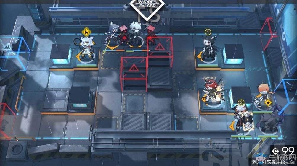 《明日方舟》5-3義膽凡軀三星打法