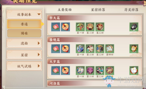 《云夢四時歌》星宿獲得攻略