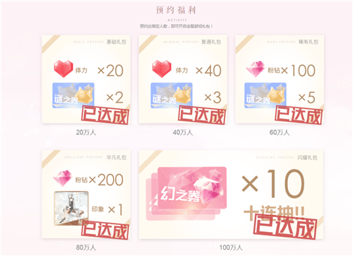《閃耀暖暖》公測預約福利活動介紹