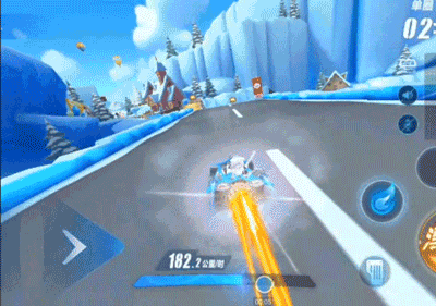 《qq飛車》手游冰雪企鵝島跑法攻略