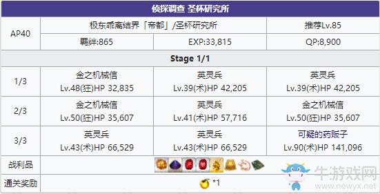 《Fgo》帝都圣杯奇譚圣杯研究所攻略