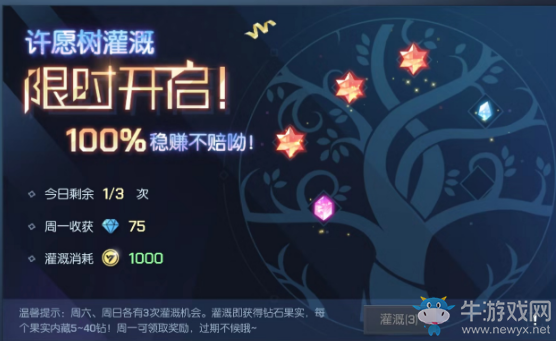 《龍族幻想》許愿樹活動