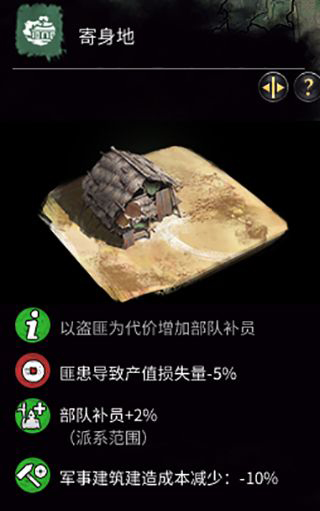 《全面戰(zhàn)爭：三國》鄭姜特殊建筑-匪盜建筑一覽