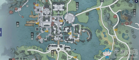 《天涯明月刀手游》盛景錄江南篇位置大全