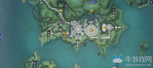 《天涯明月刀手游》盛景錄移花篇位置介紹