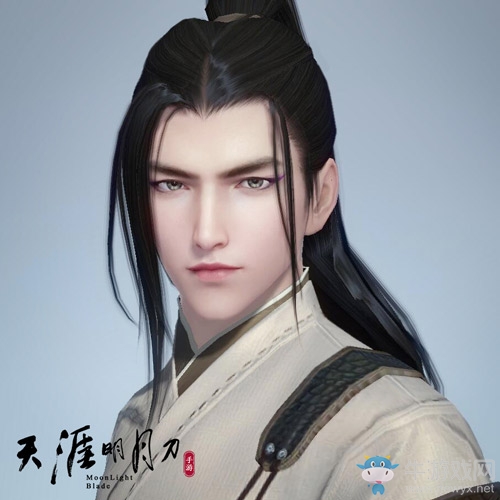 《天涯明月刀》帥氣男角色捏臉數據